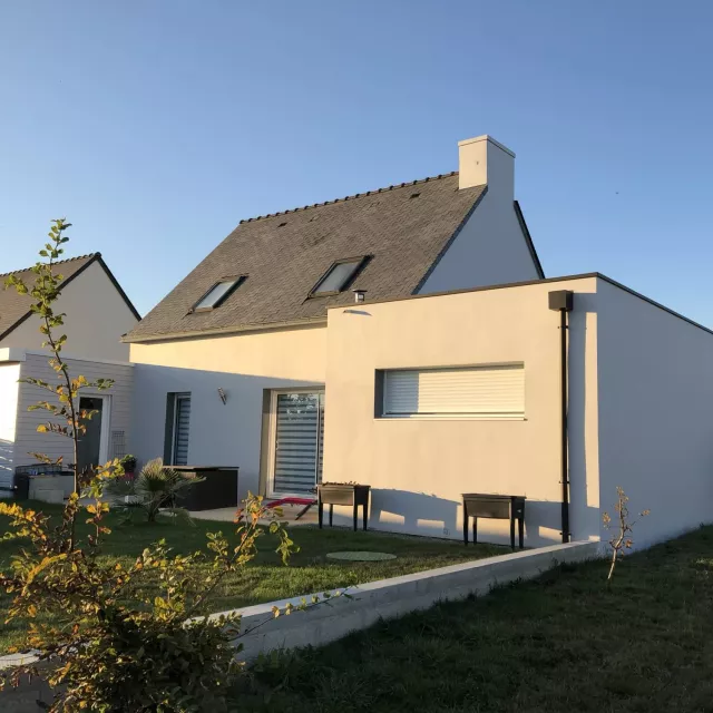 Extension d'une maison à Languidic